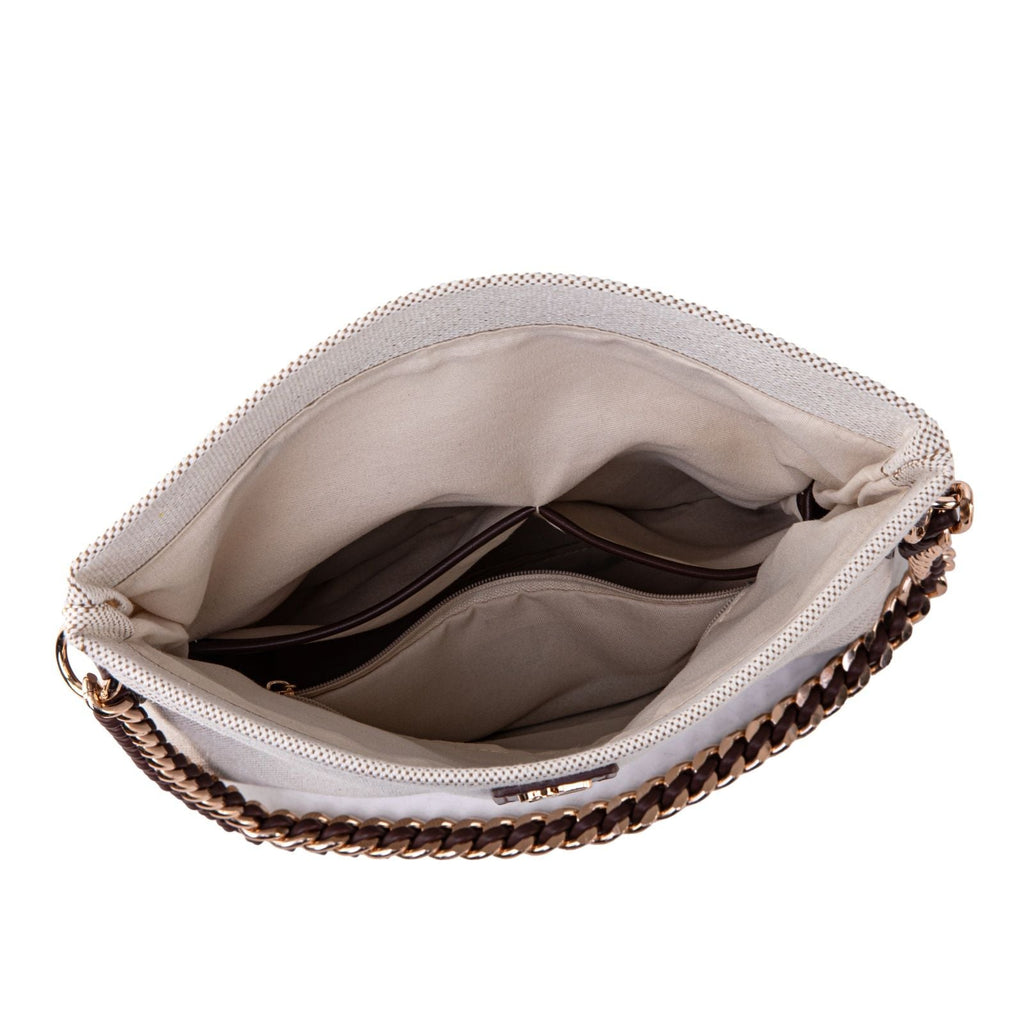 MKF Collection Fiora Faux Leather Shoulder Crossbody Bag by Mia K