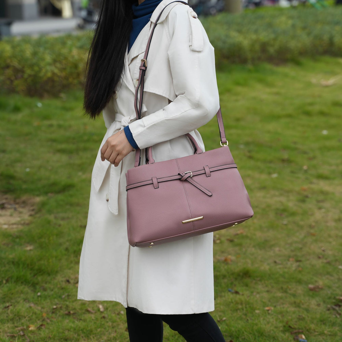 MKF Colelction Rubia Satchel Bag by Mia K