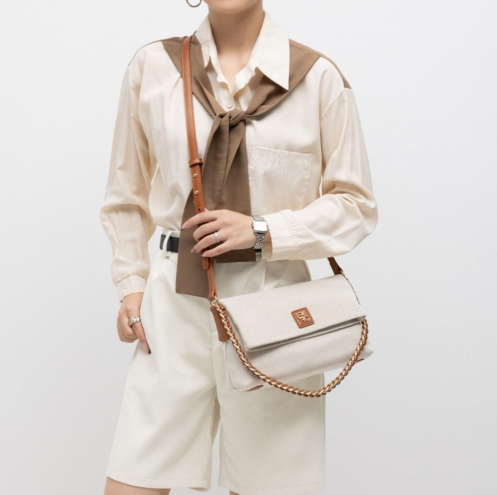 MKF Collection Fiora Faux Leather Shoulder Crossbody Bag by Mia K