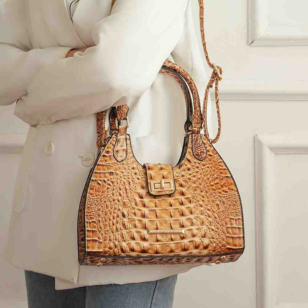 MKF Collection Ava Faux Crocodile-Embossed Tote by Mia K
