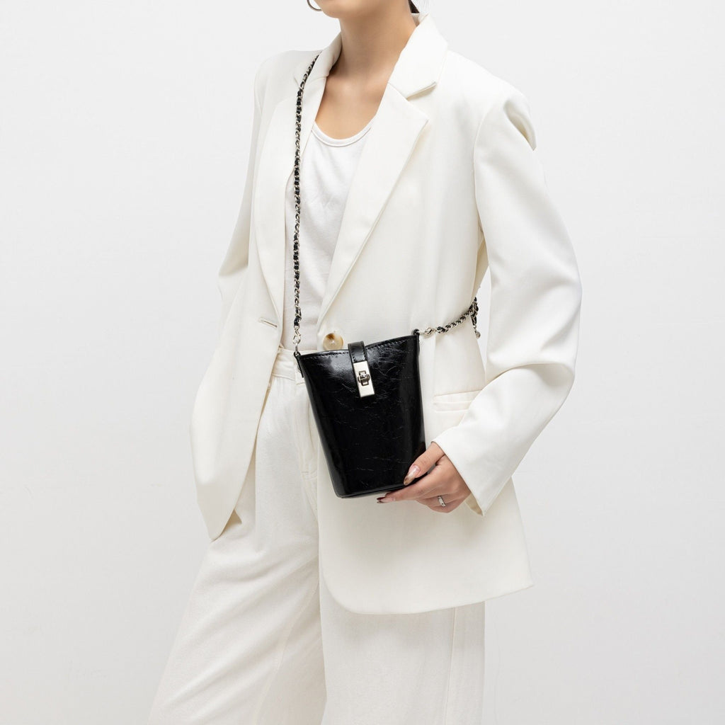 MKF Collection Evelina Mini Bucket Shoulder Bag by Mia K