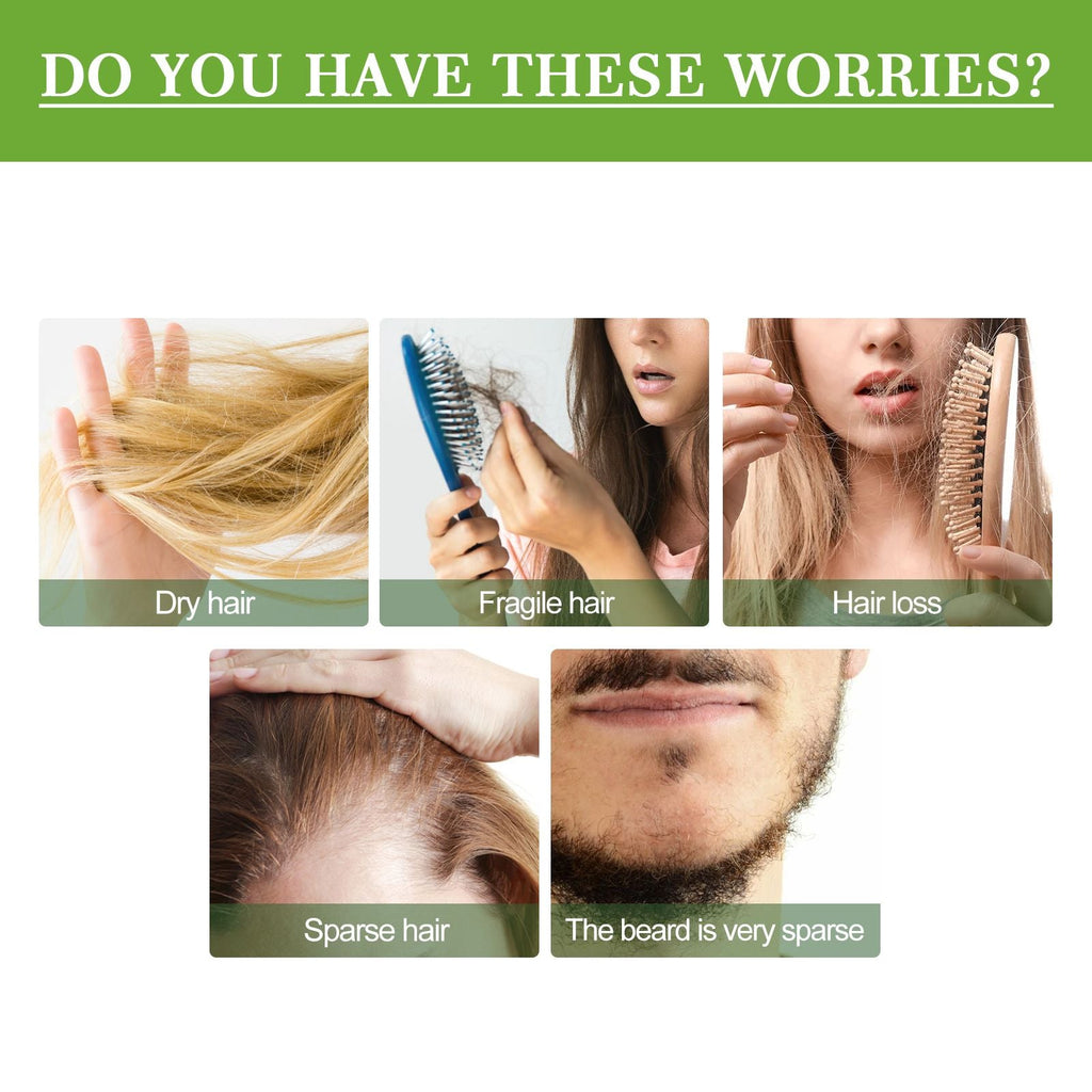 OUHOE Hair Care Rosemary Oil, Anti-Loss Hair Nourish And Strengthen Hair Care Essential Oil