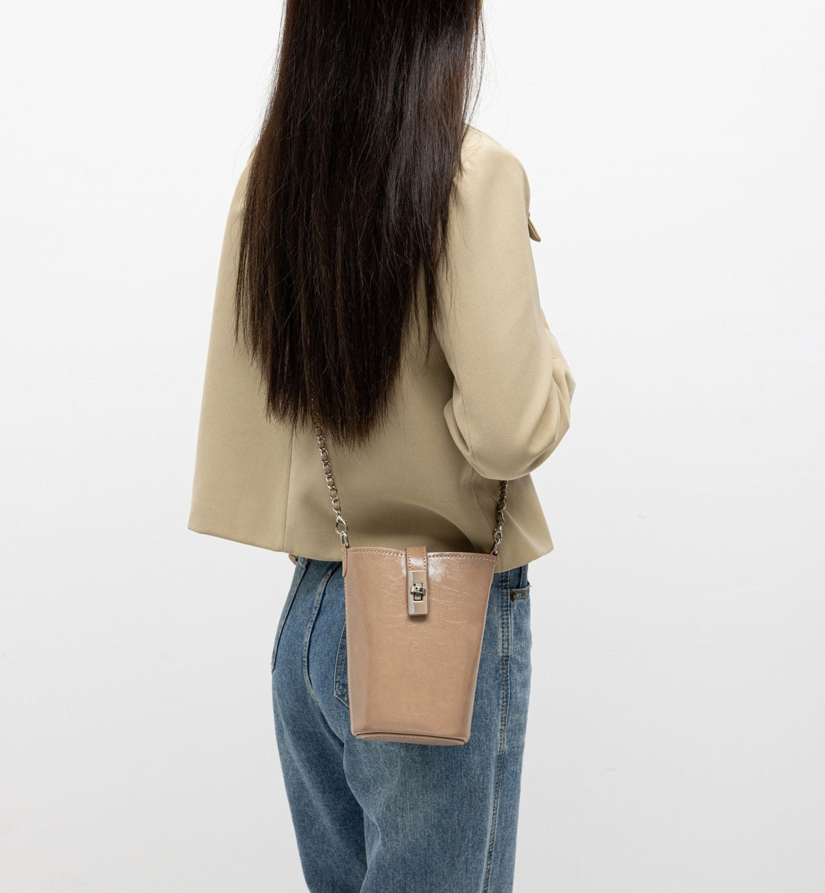 MKF Collection Evelina Mini Bucket Shoulder Bag by Mia K