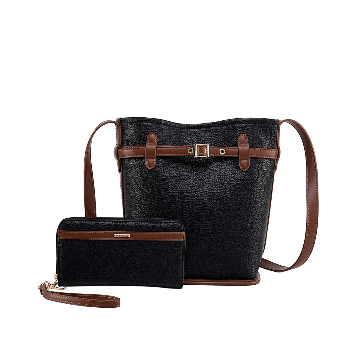 MKF Collection Odette 2-Piece Bucket Bag & Wallet by Mia K