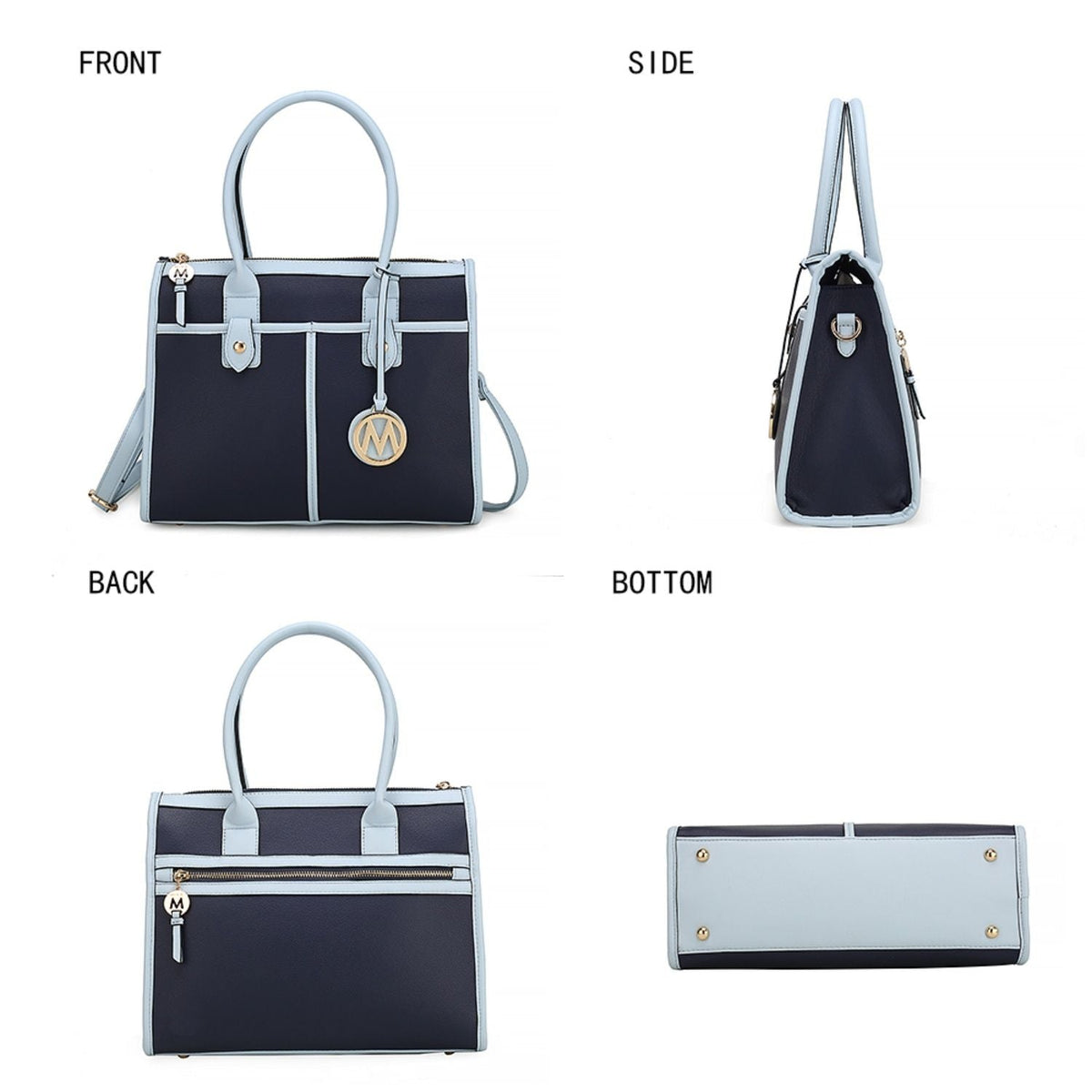 MKF Collection Livia Women's Satchel Handbag by Mia K