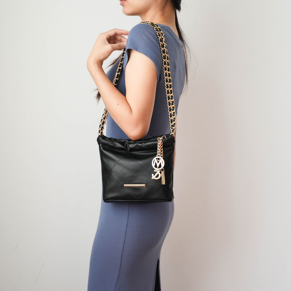 MKF Collection Loriana Quilted Women's Shoulder Handbag by Mia K