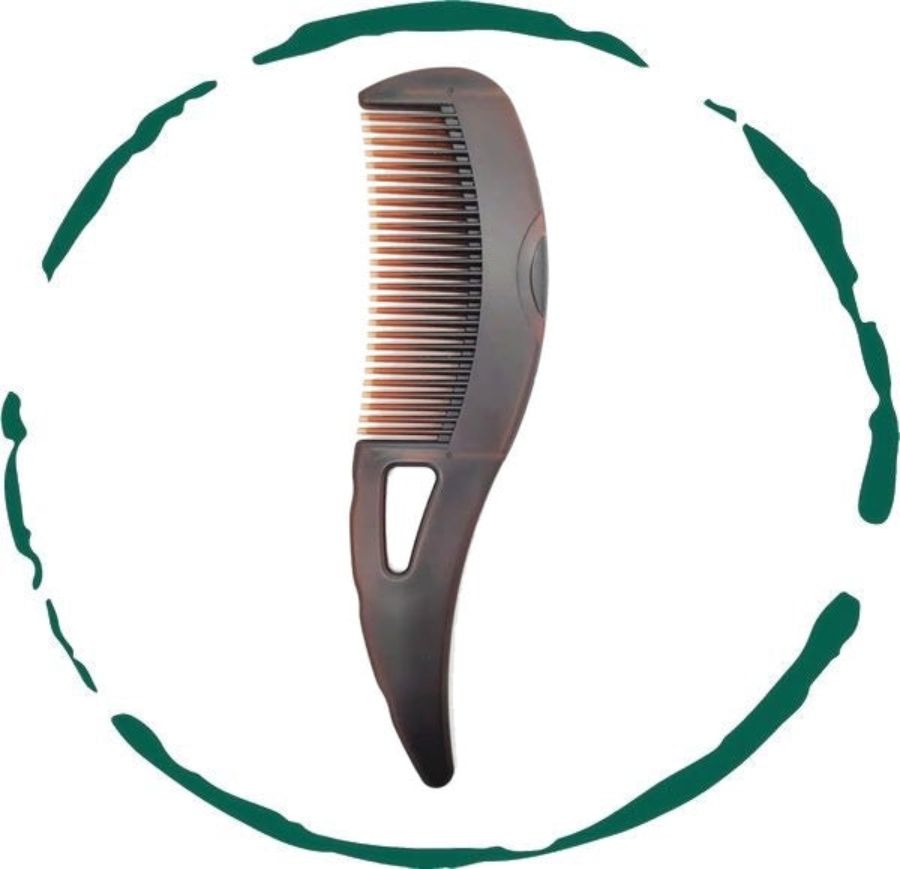 Self Cleaning Healthy Scalp Comb & Detangling Hair Brush | Ergonomic Silicone Scalp Massager & Dandruff Flake Remover for Blood Circulation, Hair Growth & Daily Care for All Hair Types