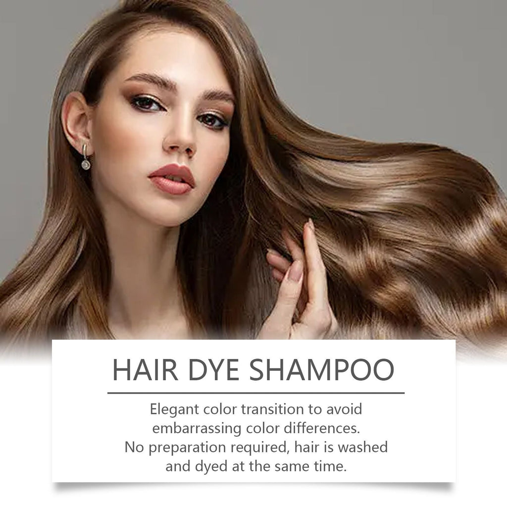 isex hair color shampoo, temporary dye shampoo available in brown and purple shades. This hair care product allows easy at-home hair coloring, providing long-lasting color that covers white hair with