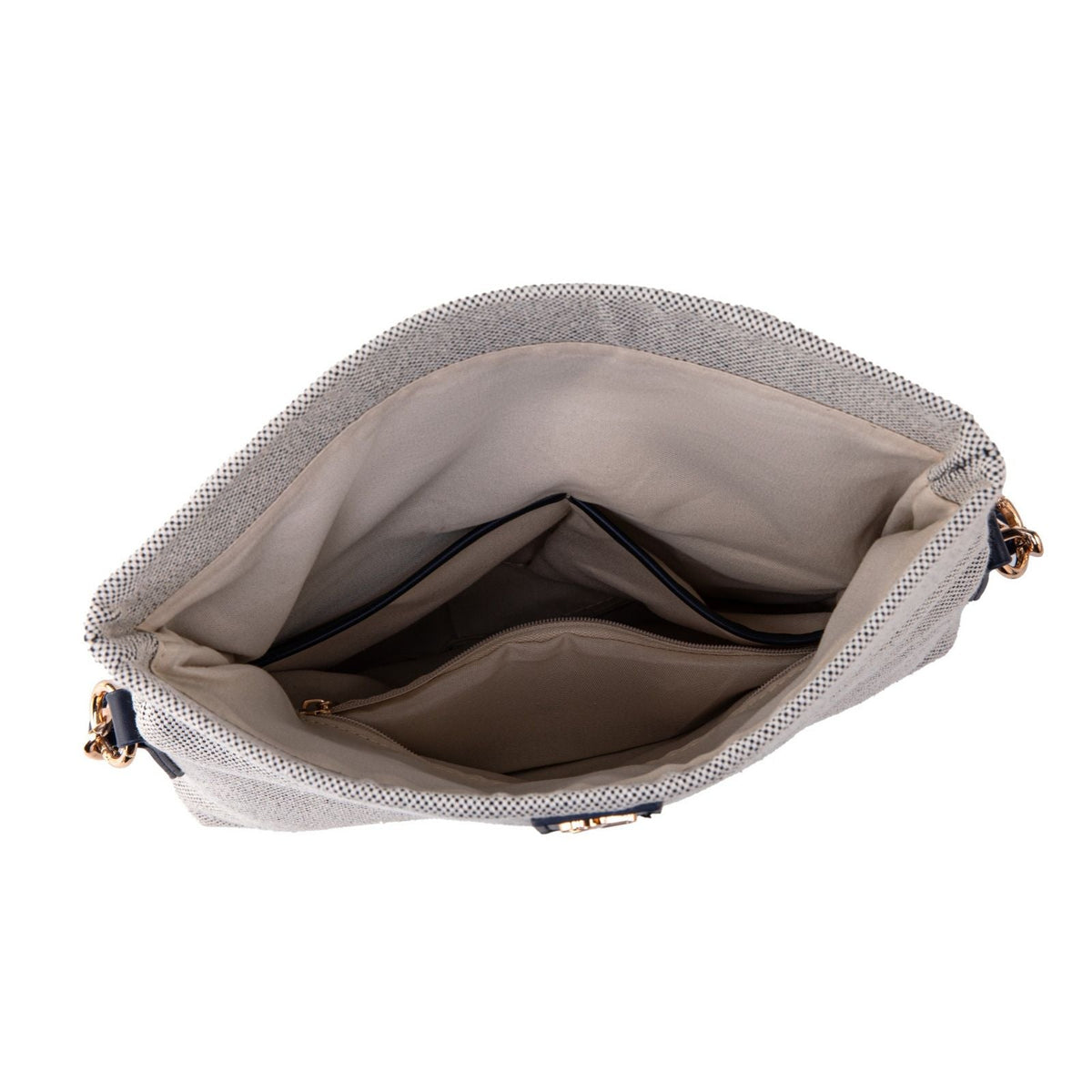 MKF Collection Fiora Faux Leather Shoulder Crossbody Bag by Mia K