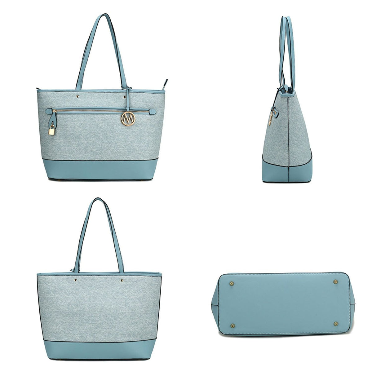 MKF Collection Juno Vegan Leather Women Tote Bag by Mia K
