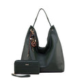 MKF Collection Eloa Hobo Bag with Wallet- 2-piece set by Mia K