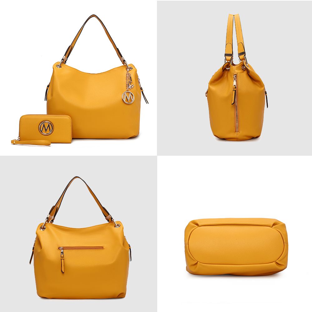 MKF Collection Fabienne Hobo Bag with Wallet by Mia k