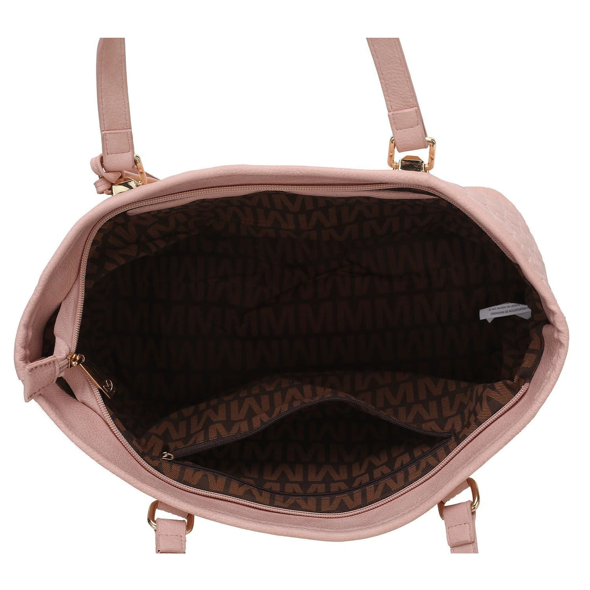 MKF Collection Arya Signature Women Tote Bag, Mini Tote Bag, Pouch and Wristlet Wallet by Mia K