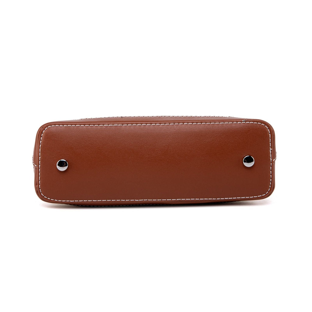MKF Collection Zinnia Faux Leather Crossbody Shoulder Bag by Mia K
