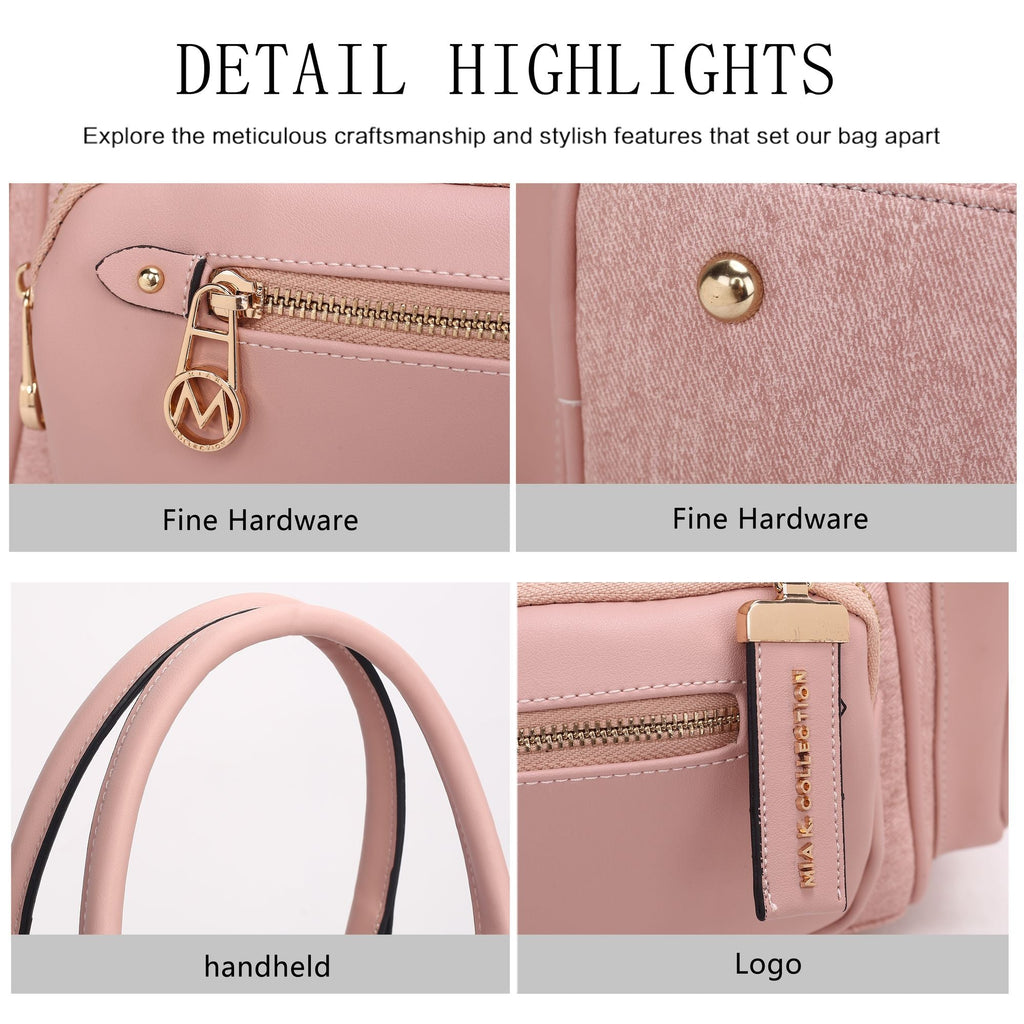 MKF Collection Thalia Satchel Bag by Mia K