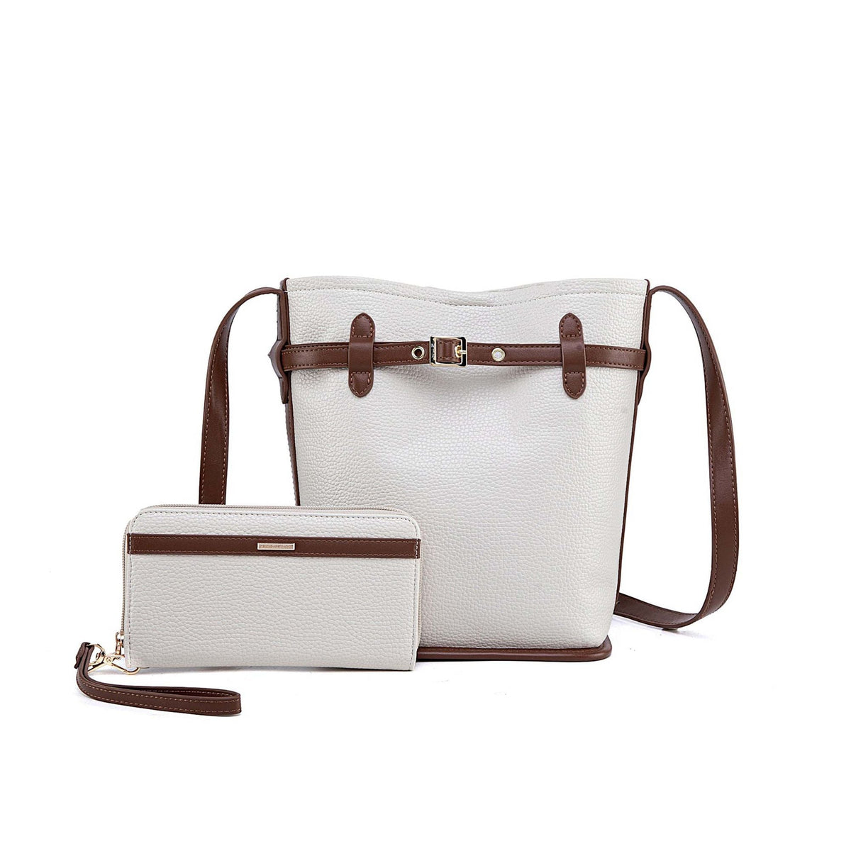 MKF Collection Odette 2-Piece Bucket Bag & Wallet by Mia K