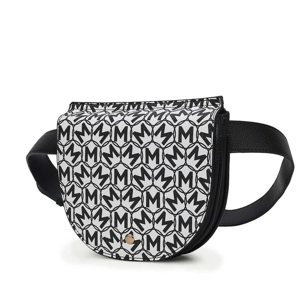 MKF Collection Daksha Signature Half Moon Belt Waist Bag by Mia K