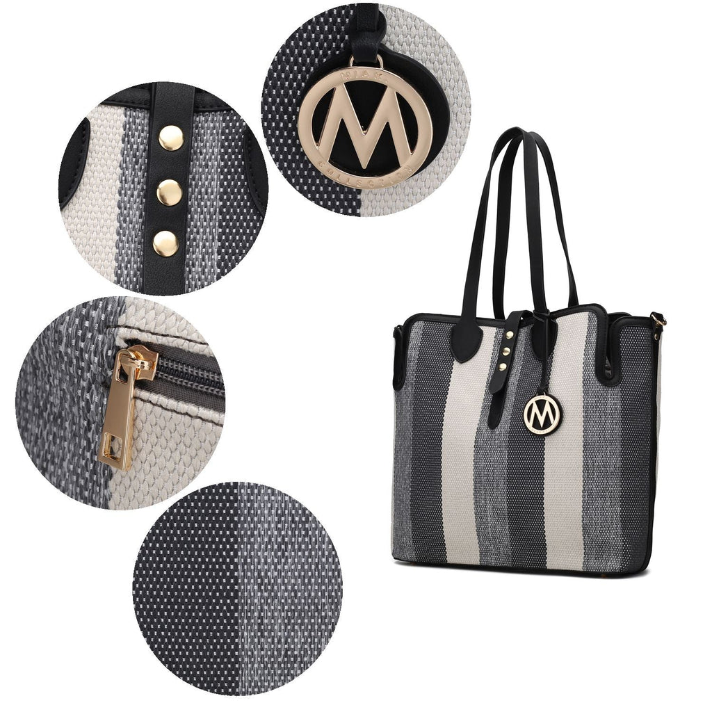 MKF Collection Juliana Oversize Tote & Wristlet by Mia k.