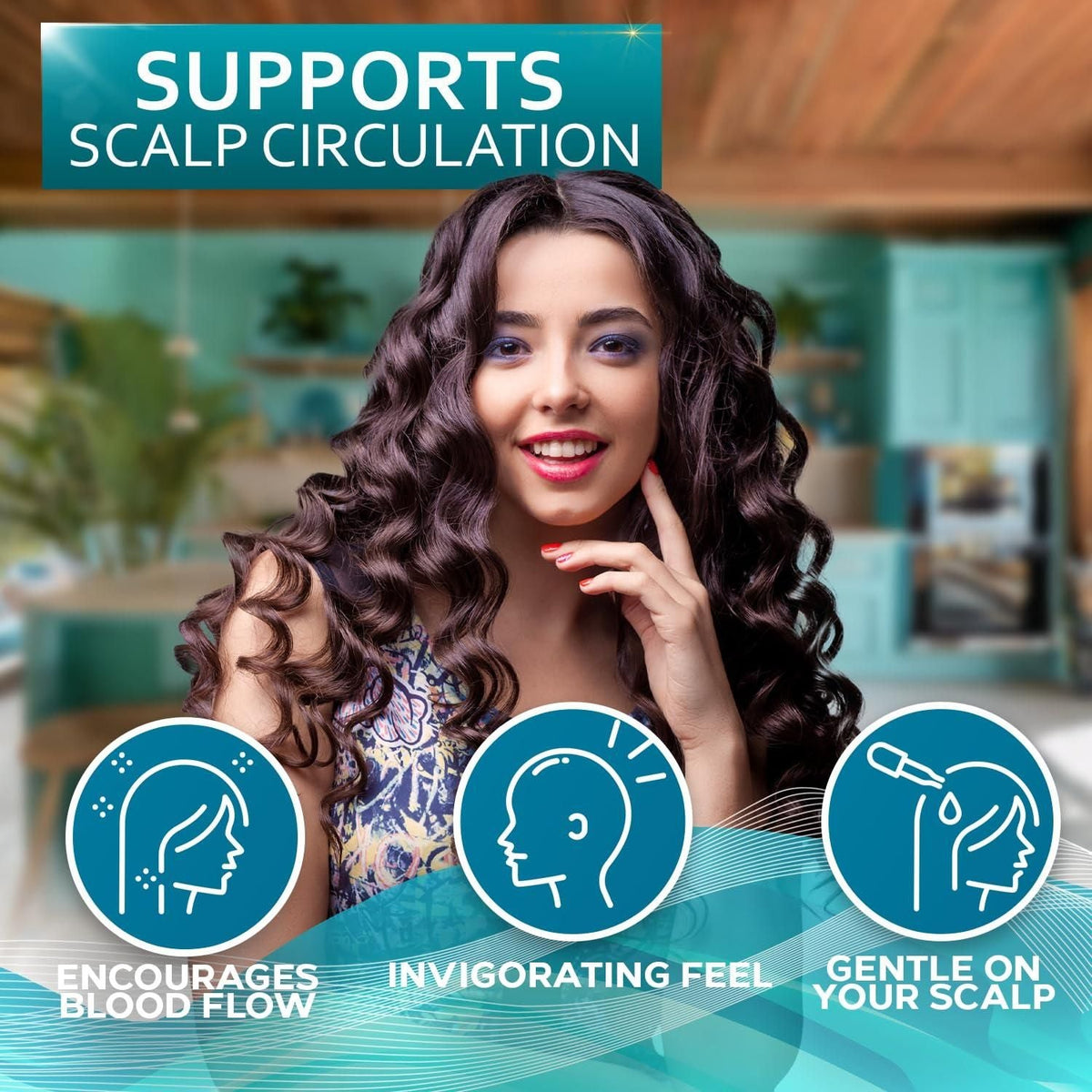 Rosemary Mint Oil Hair Serum Thickening Products for Women and Men Strengthening Treatment for Dry Damaged Frizzy Split Ends Control Frizzy Thinning and Curly Locks Scalp Moisturizer