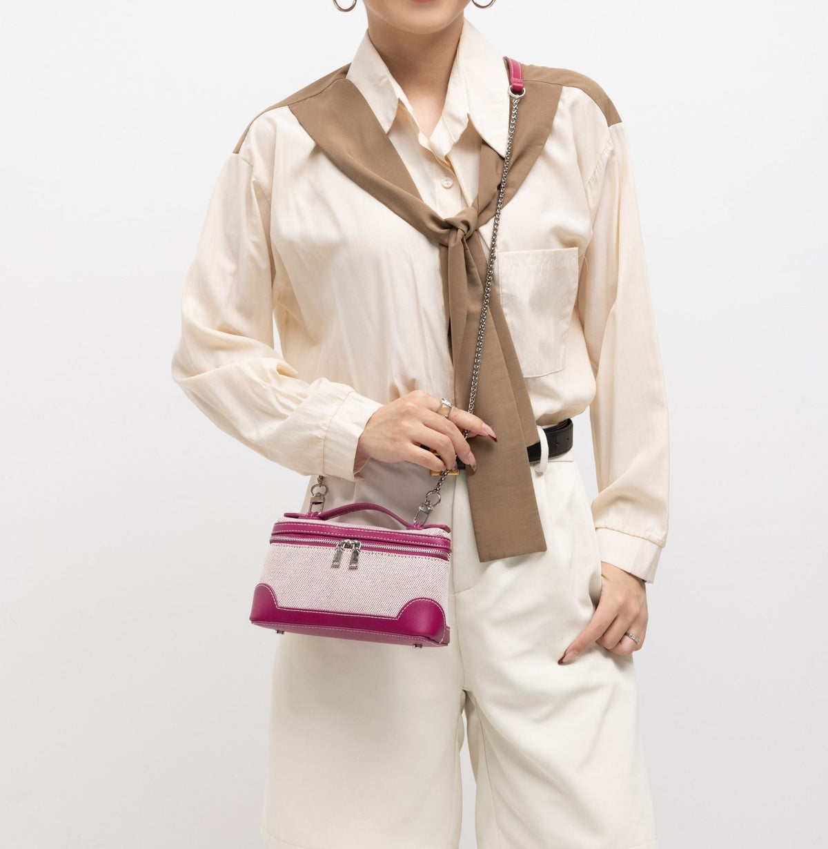 MKF Collection Zinnia Faux Leather Crossbody Shoulder Bag by Mia K
