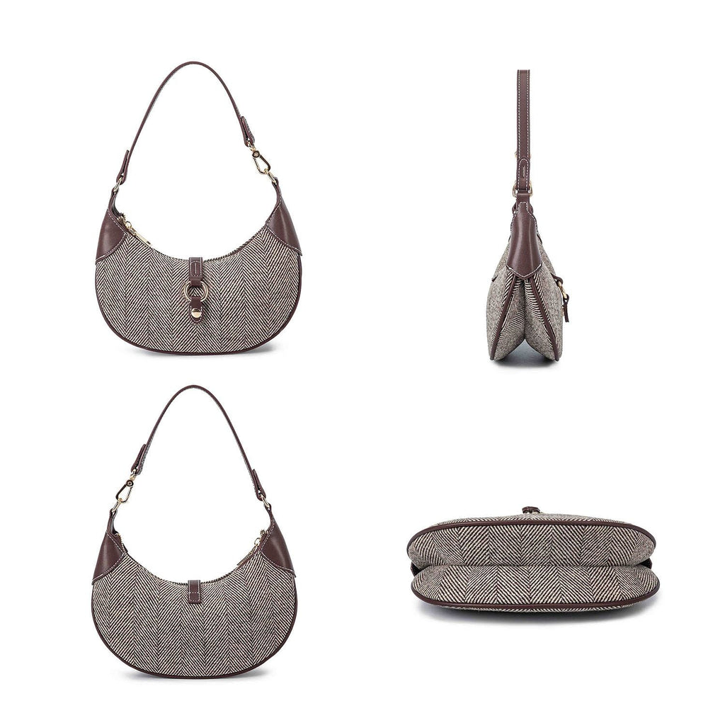 MKF Collection Mire Shoulder Half Moon Bag Fashion and Timeless by Mia K.