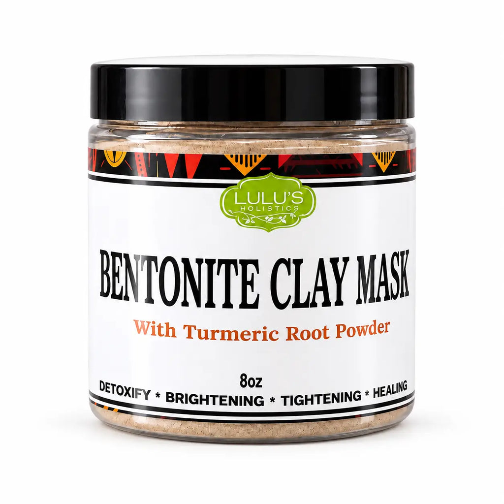 Lulu's Holistics Turmeric & Bentonite Clay Clarifying Detox Mask (8oz)