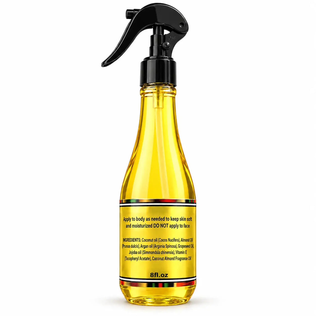 Almond Coconut Body Oil – Lightweight Moisturizing Oil