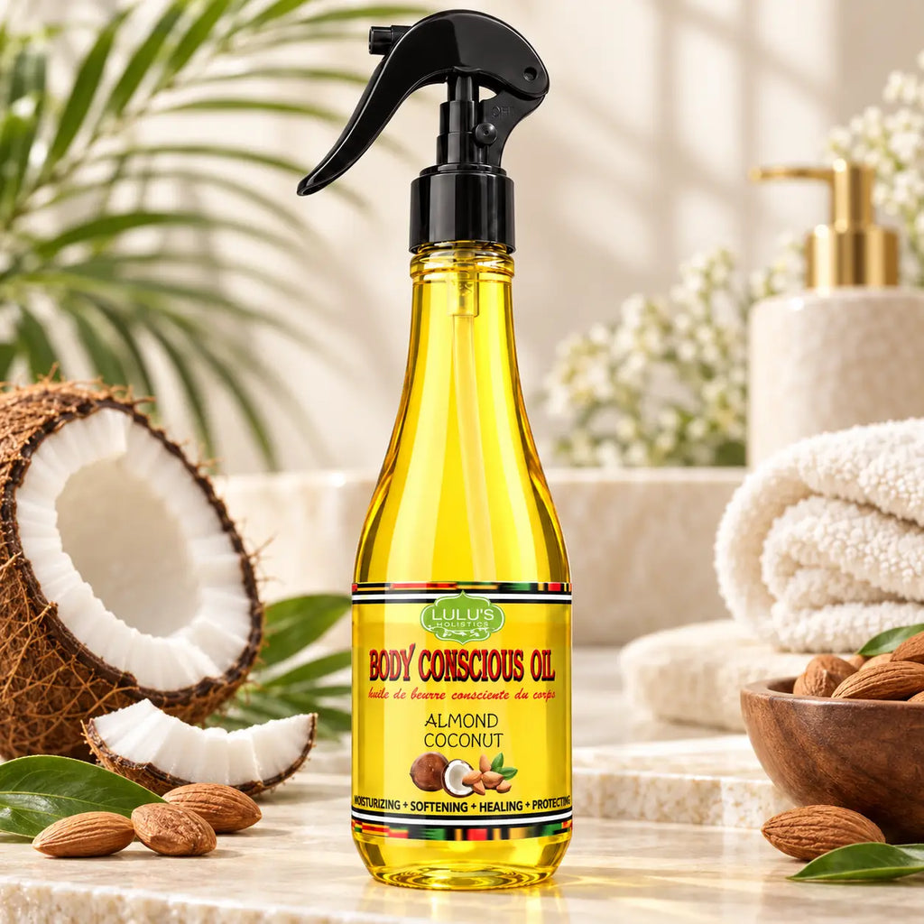 Almond Coconut Body Oil – Lightweight Moisturizing Oil
