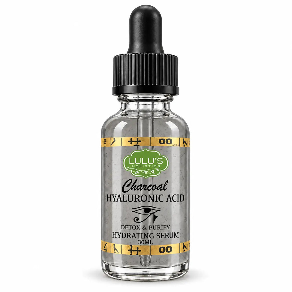 Lulu's Holistics Charcoal Hyaluronic Acid Detox & Purify Hydrating Serum (30ml)