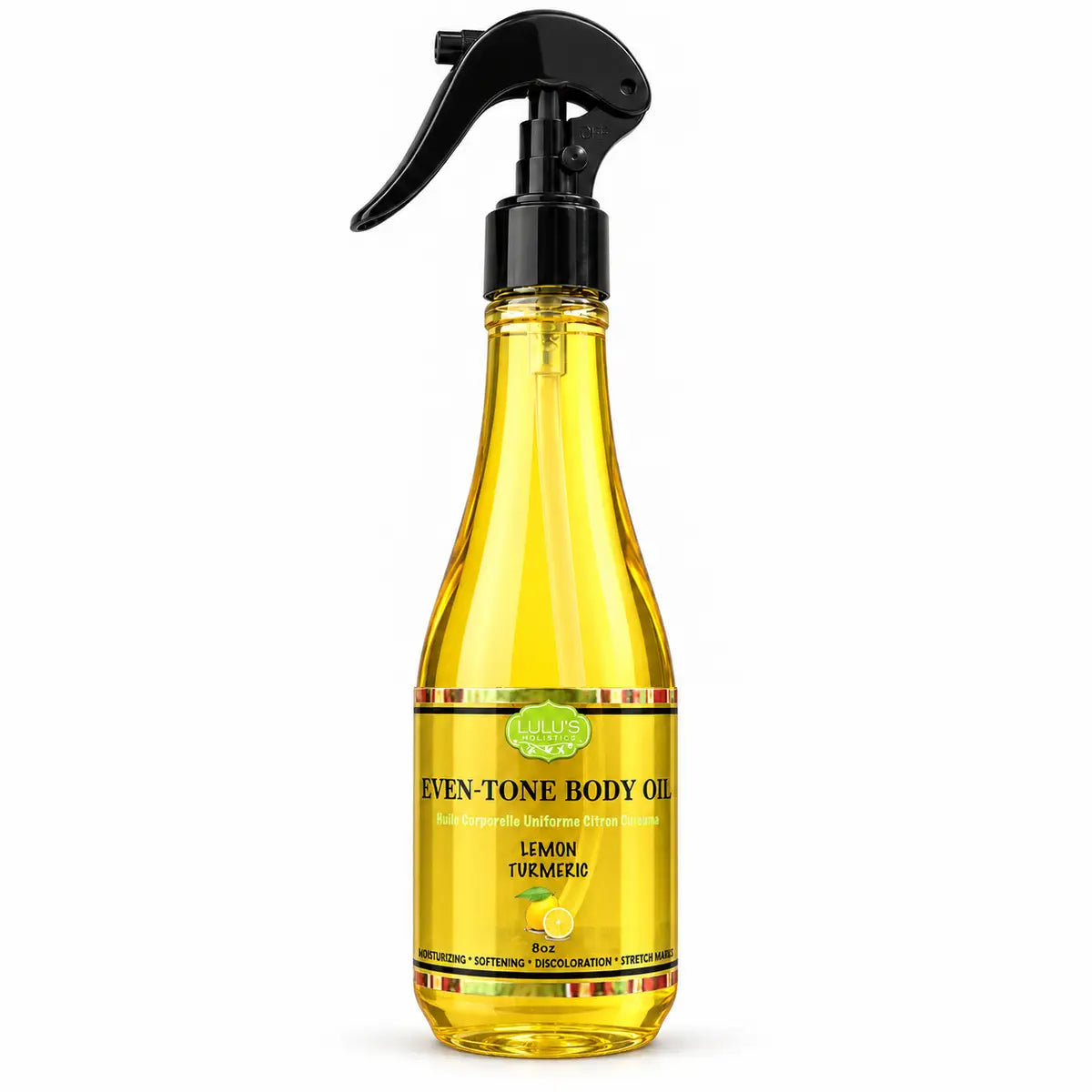 Lemon Turmeric Body Oil – Brightening Glow Oil
