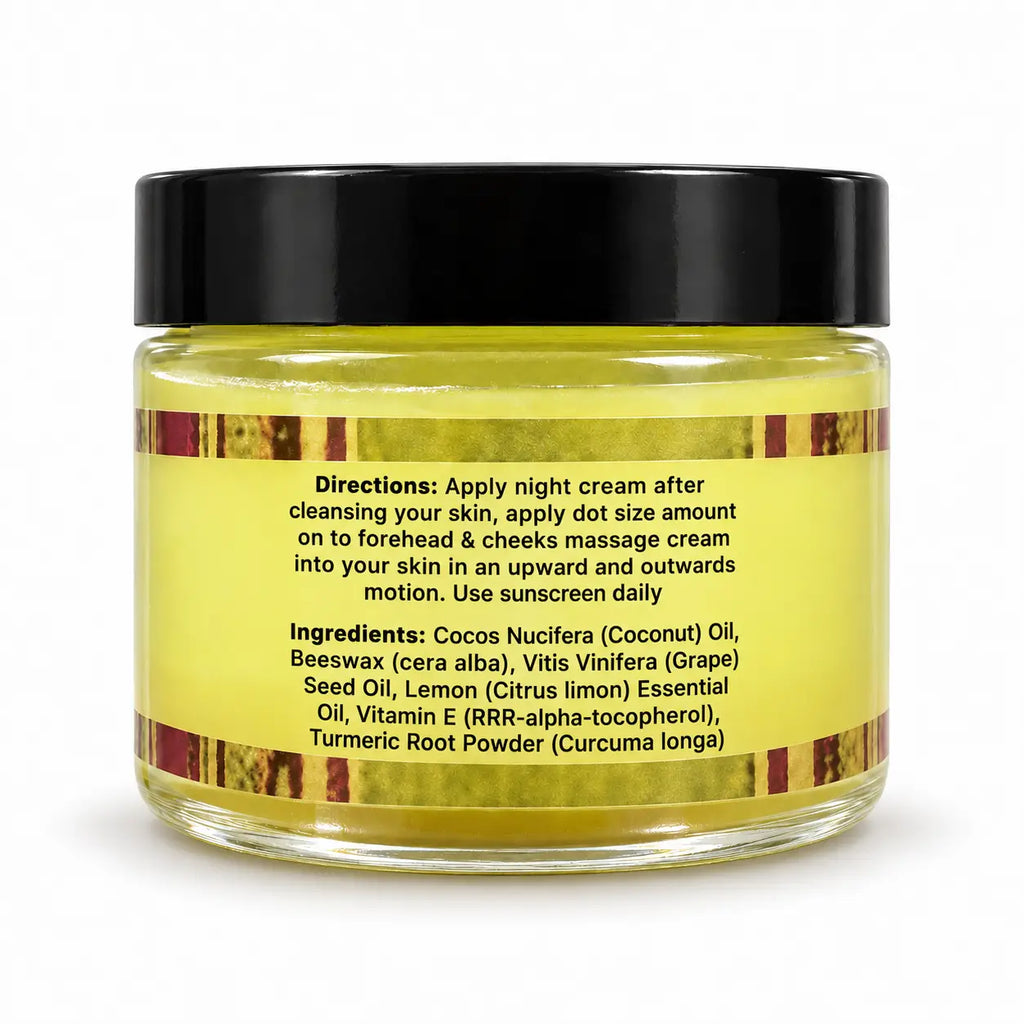 Lulu's Holistics Even-Tone Night Cream Advanced Barrier Recovery Vault (2oz)