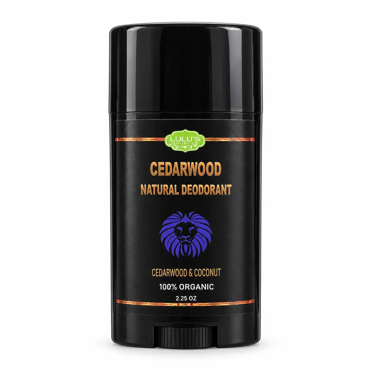 Lulu's Holistics Cedarwood & Coconut Aluminum-Free Deodorant (2.25oz)