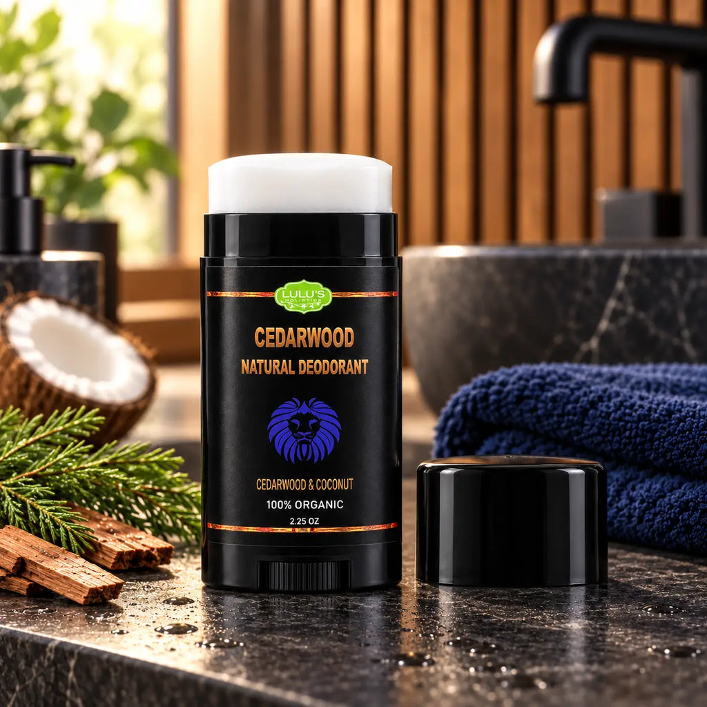 Lulu's Holistics Cedarwood & Coconut Aluminum-Free Deodorant (2.25oz)