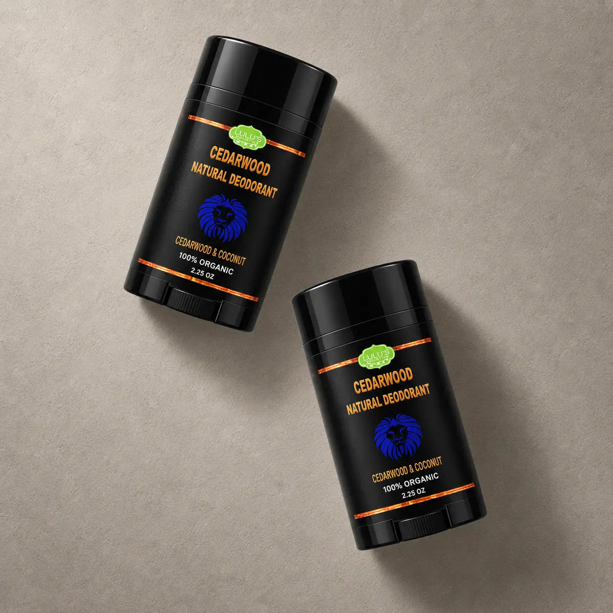 Lulu's Holistics Cedarwood & Coconut Aluminum-Free Deodorant (2.25oz)