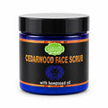 Lulu's Holistics Cedarwood & Hemp Seed Exfoliating Face Scrub (4oz)