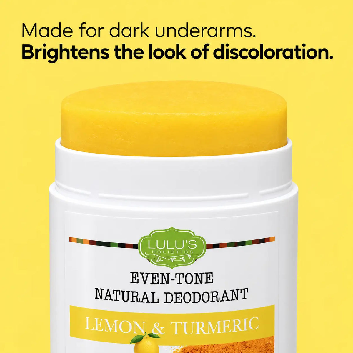 Lemon Turmeric Deodorant – Underarm Care for Uneven Tone