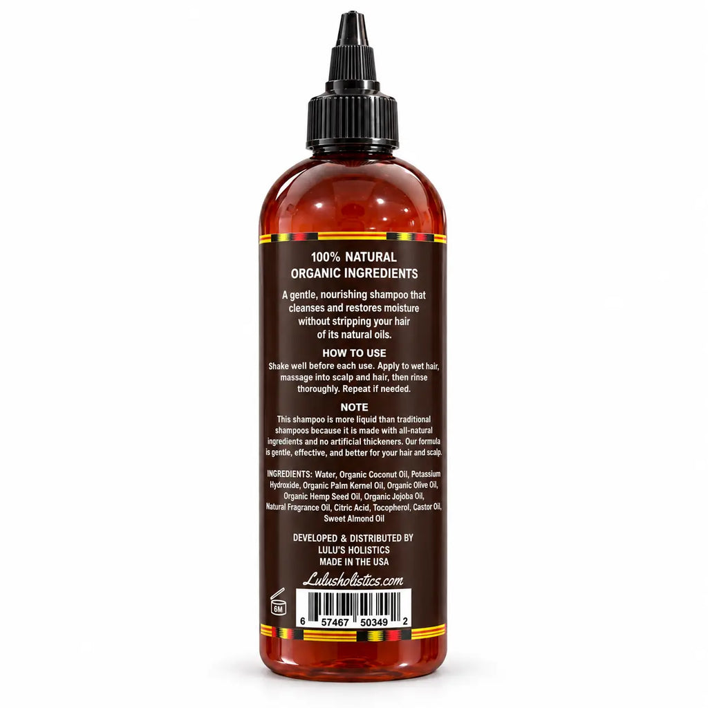 Lulu's Holistics Vital Castor & Hemp Strengthening Shampoo (16oz)