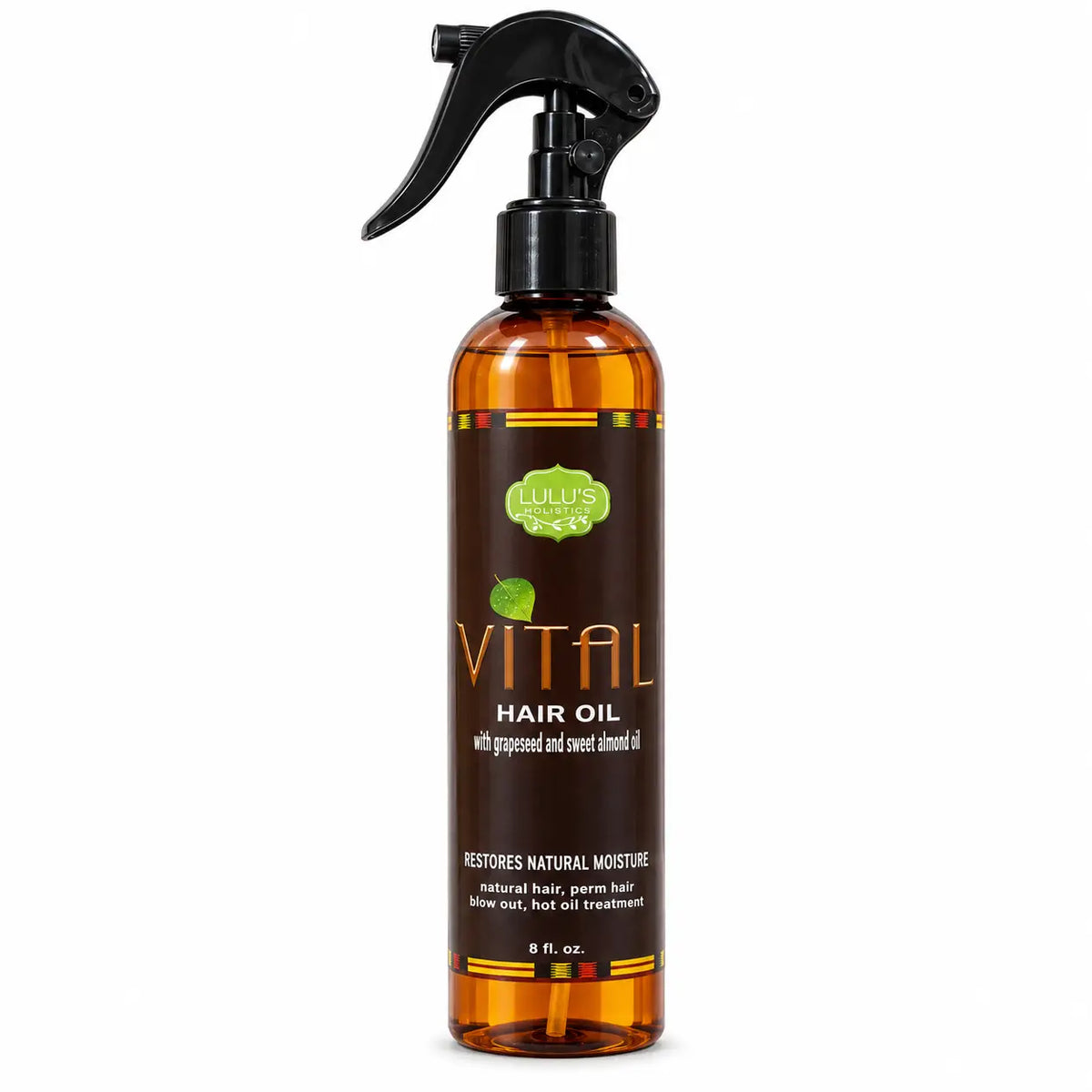 Lulu's Holistics Vital Hair Growth-Boosting & Conditioning Treatment Oil (8oz)
