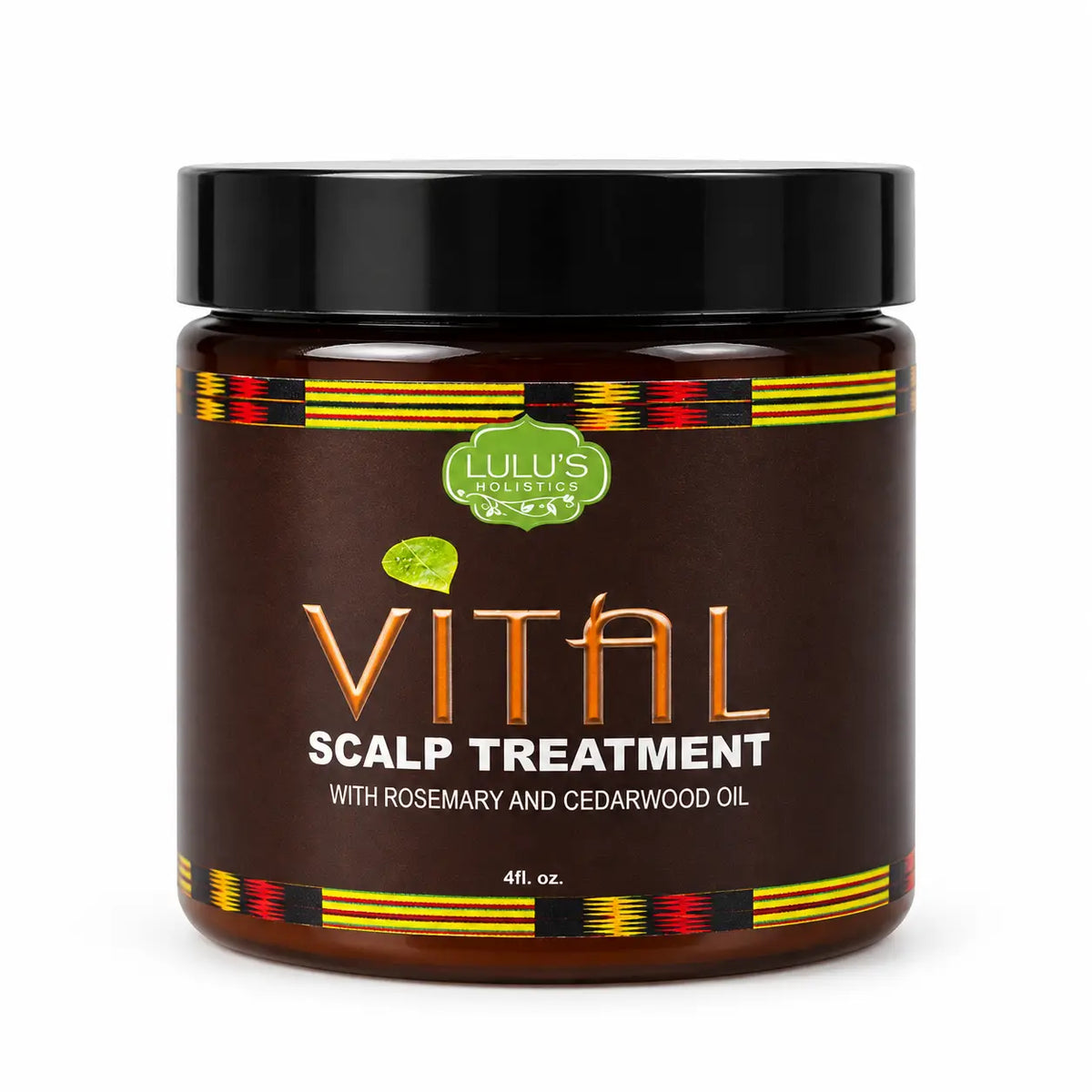 Lulu's Holistics Vital Scalp Growth-Stimulating & Anti-Itch Treatment Pomade (4oz)