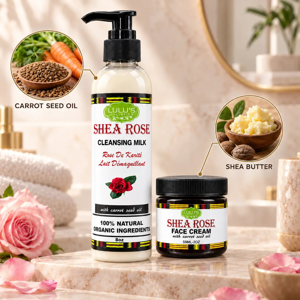 Cleanse & Hydrate Skin Duo – Rose Cleansing Milk & Face Cream