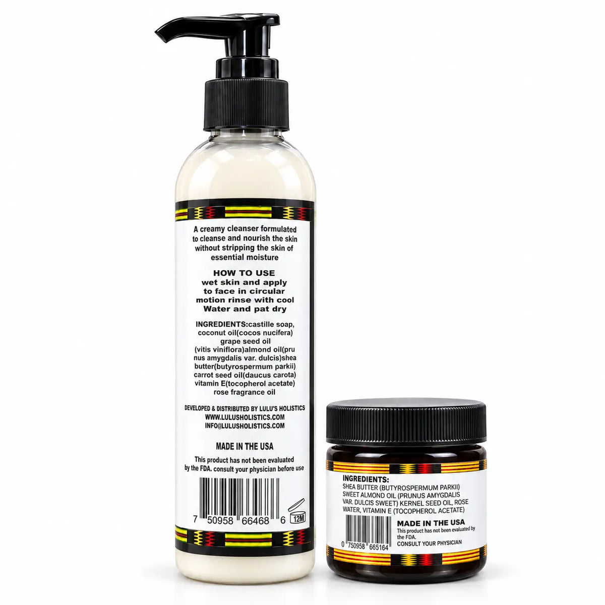 Cleanse & Hydrate Skin Duo – Rose Cleansing Milk & Face Cream