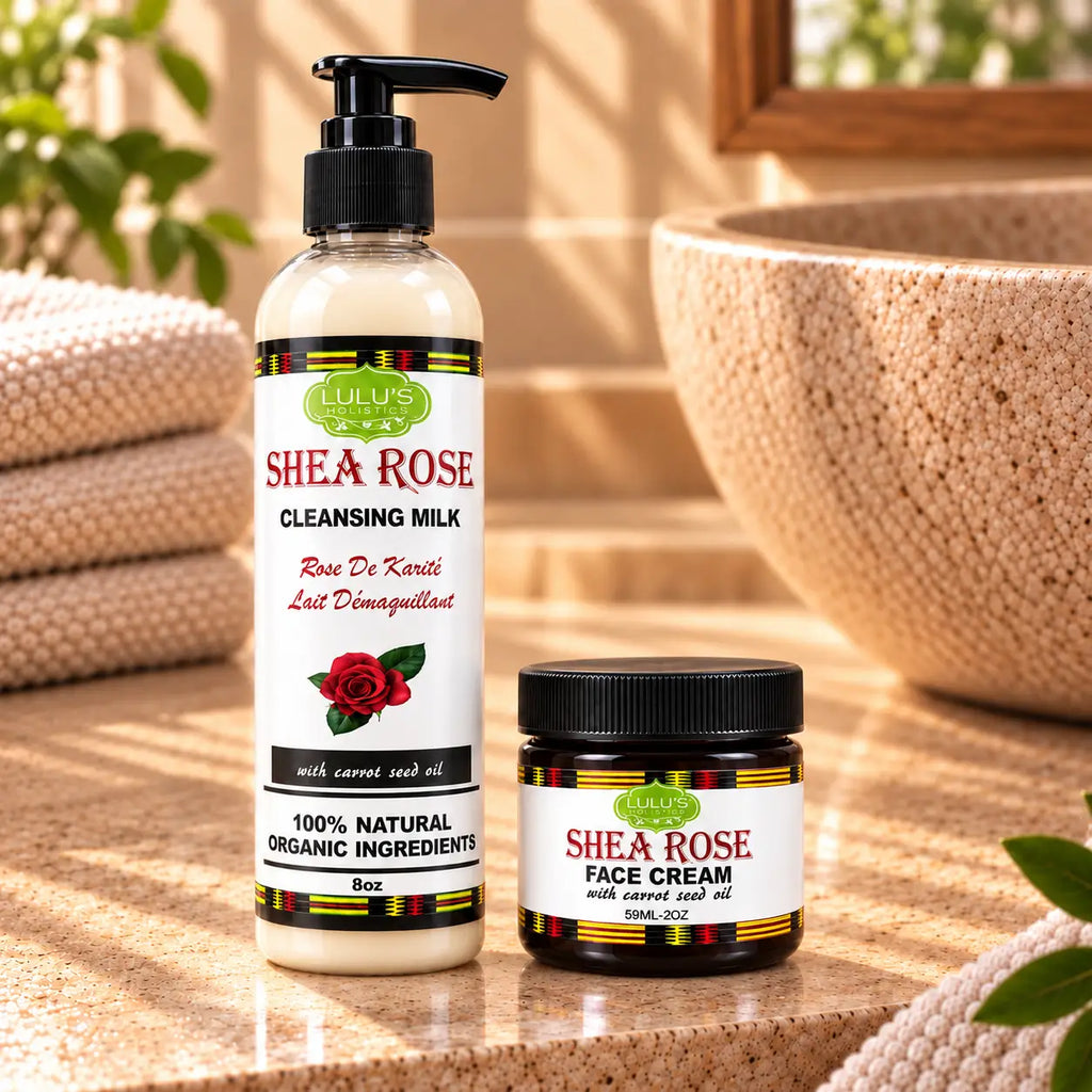 Cleanse & Hydrate Skin Duo – Rose Cleansing Milk & Face Cream