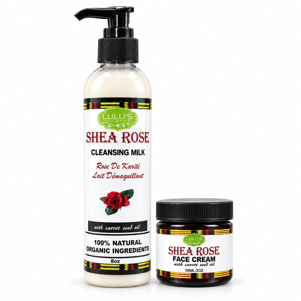 Cleanse & Hydrate Skin Duo – Rose Cleansing Milk & Face Cream