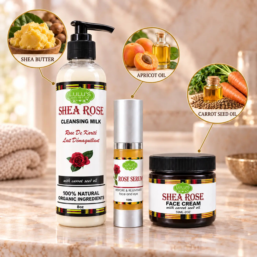 Rose Radiance Skin Trio – Cleanse, Hydrate & Brighten