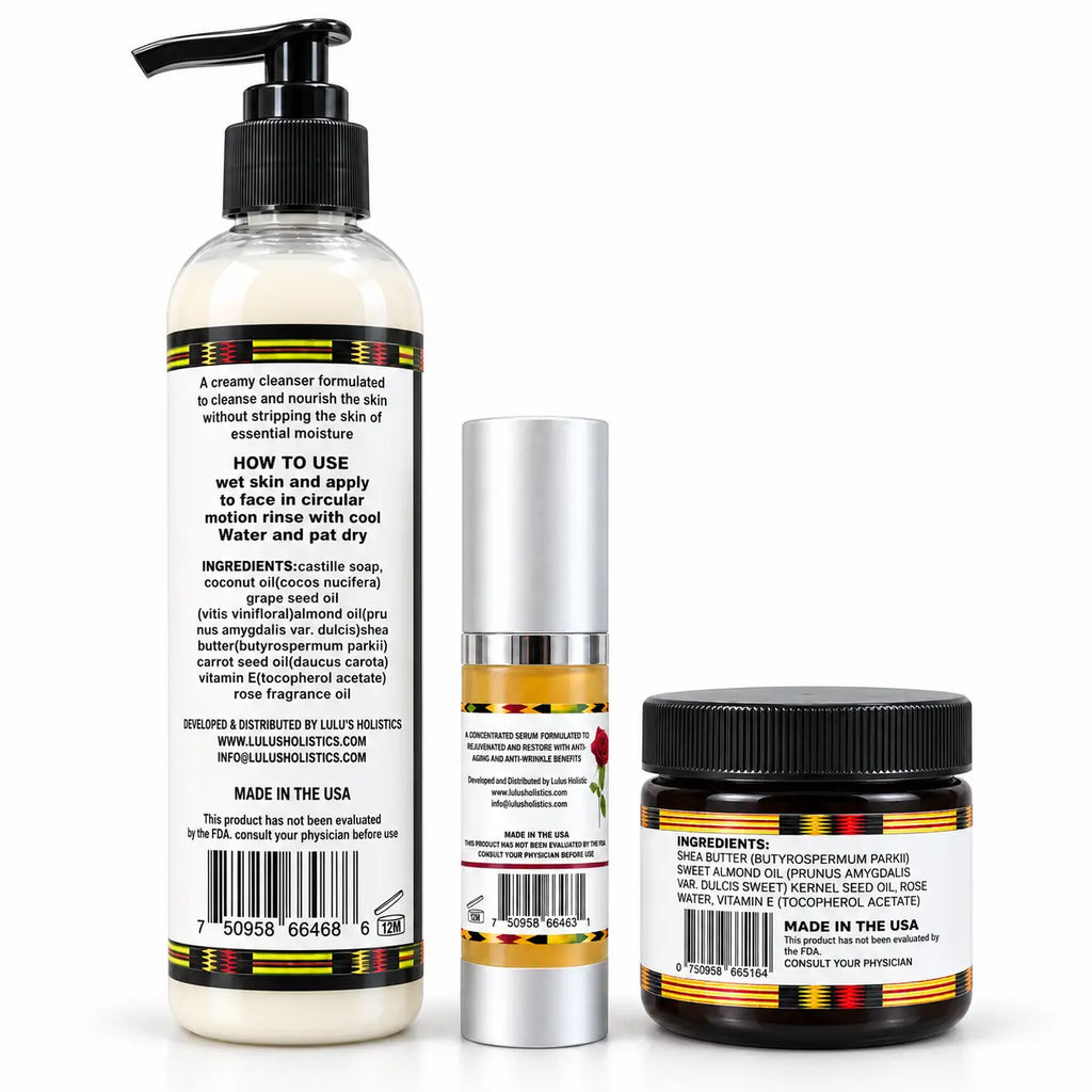 Rose Radiance Skin Trio – Cleanse, Hydrate & Brighten
