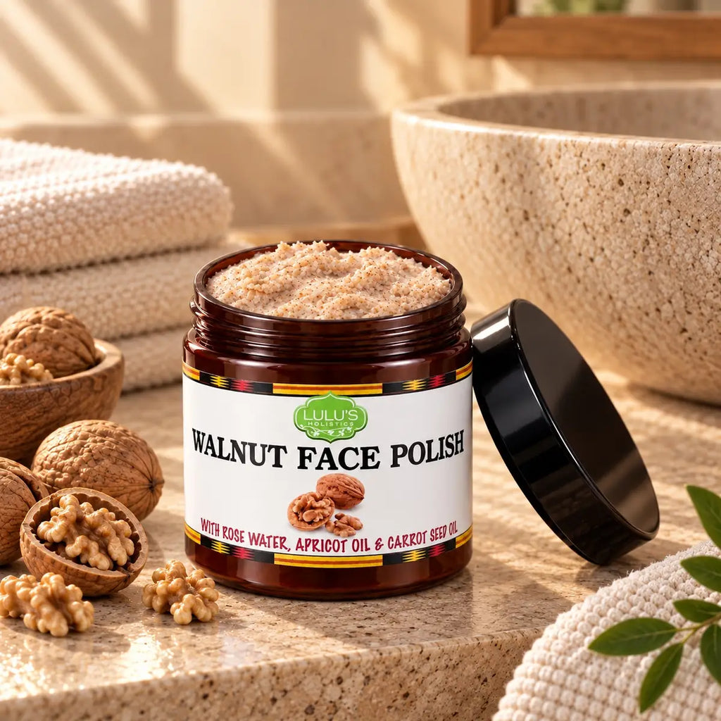 Walnut Face Polish – Polishing & Skin Smoothing Scrub