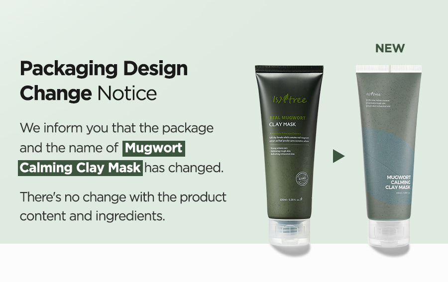 Isntree Mugwort Calming Clay Mask 100ml
