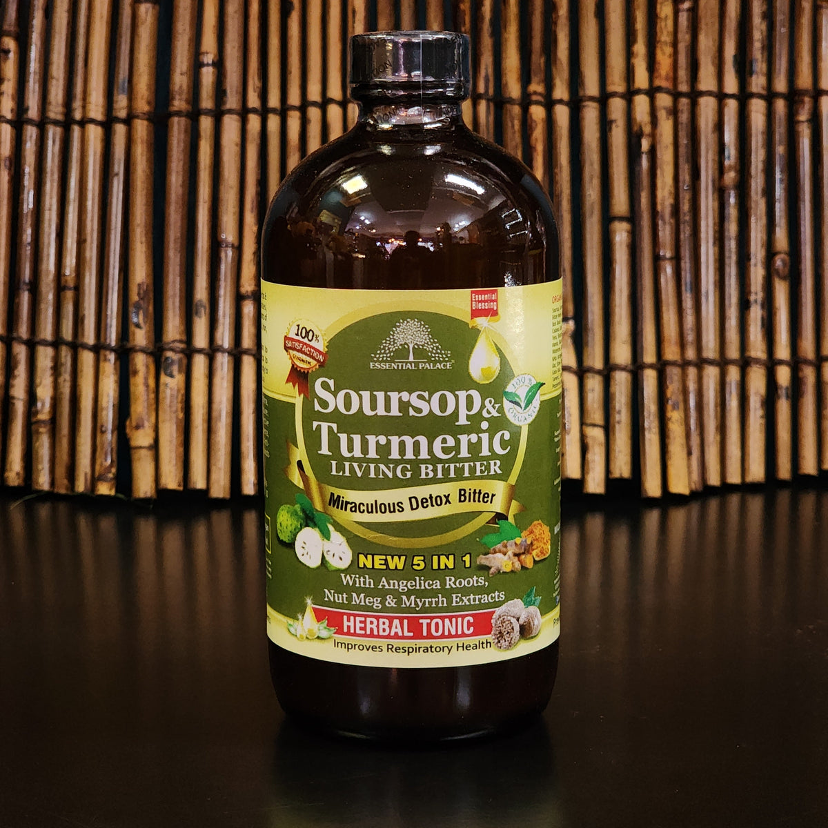 Organic Soursop and Turmeric Bitters 16oz